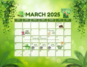 March Calendar